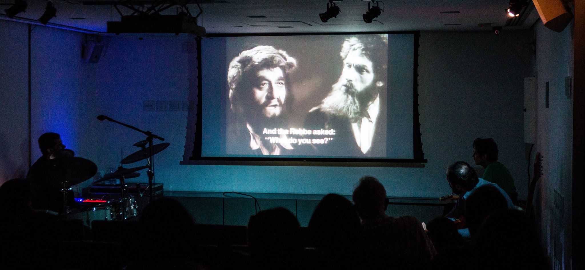 In-Sone performing Der Dybbuk at Midrash